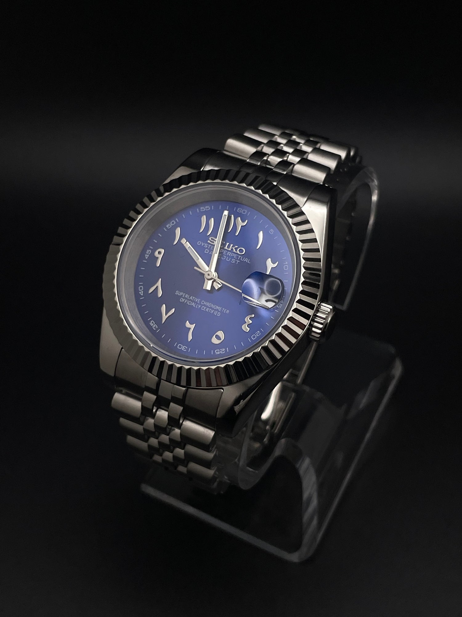 SEIKOJUST BLUE ARABIC