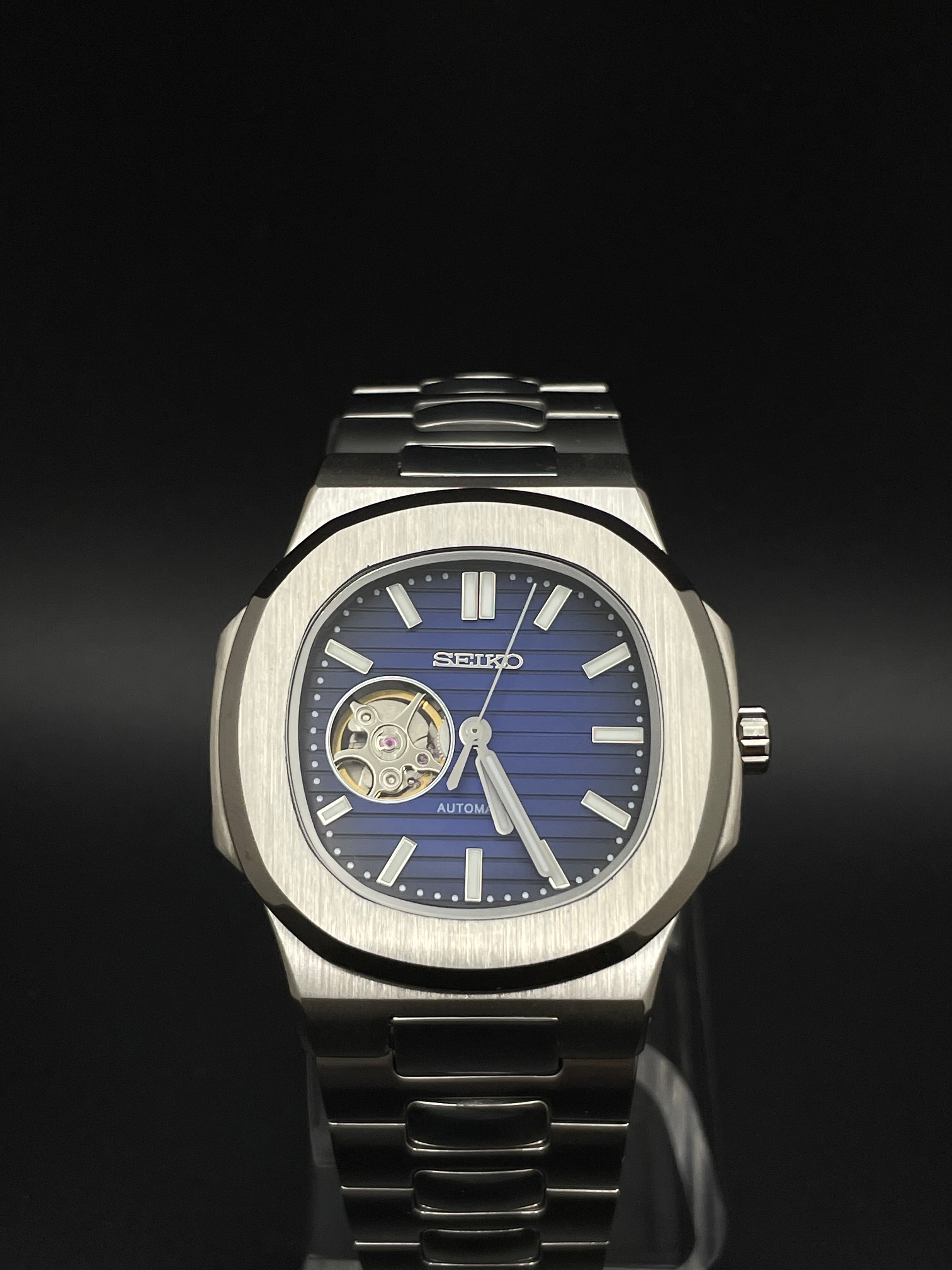 SEIKONAUT OPEN HEART BLUE