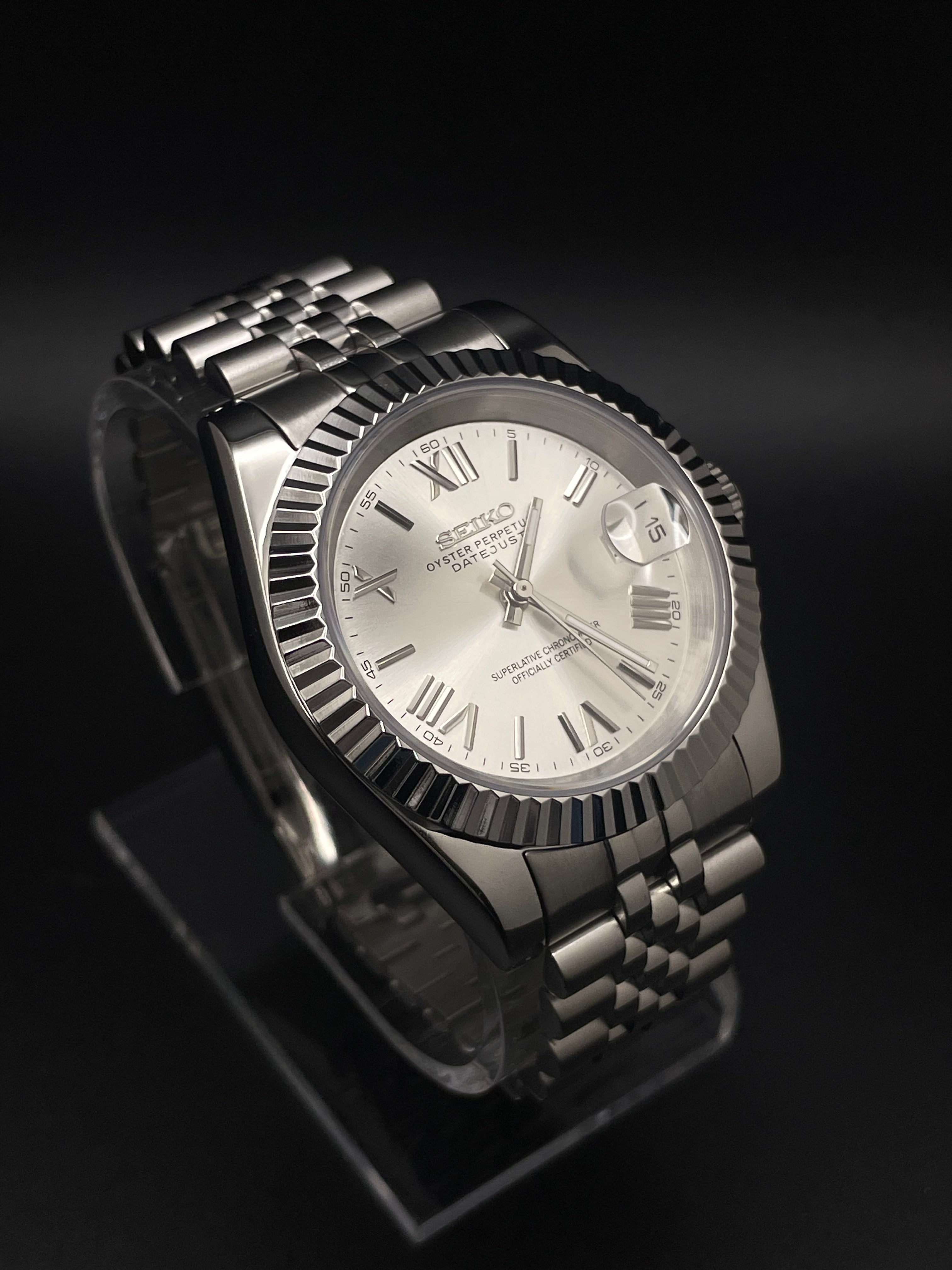 SEIKOJUST SILVER ROMAN
