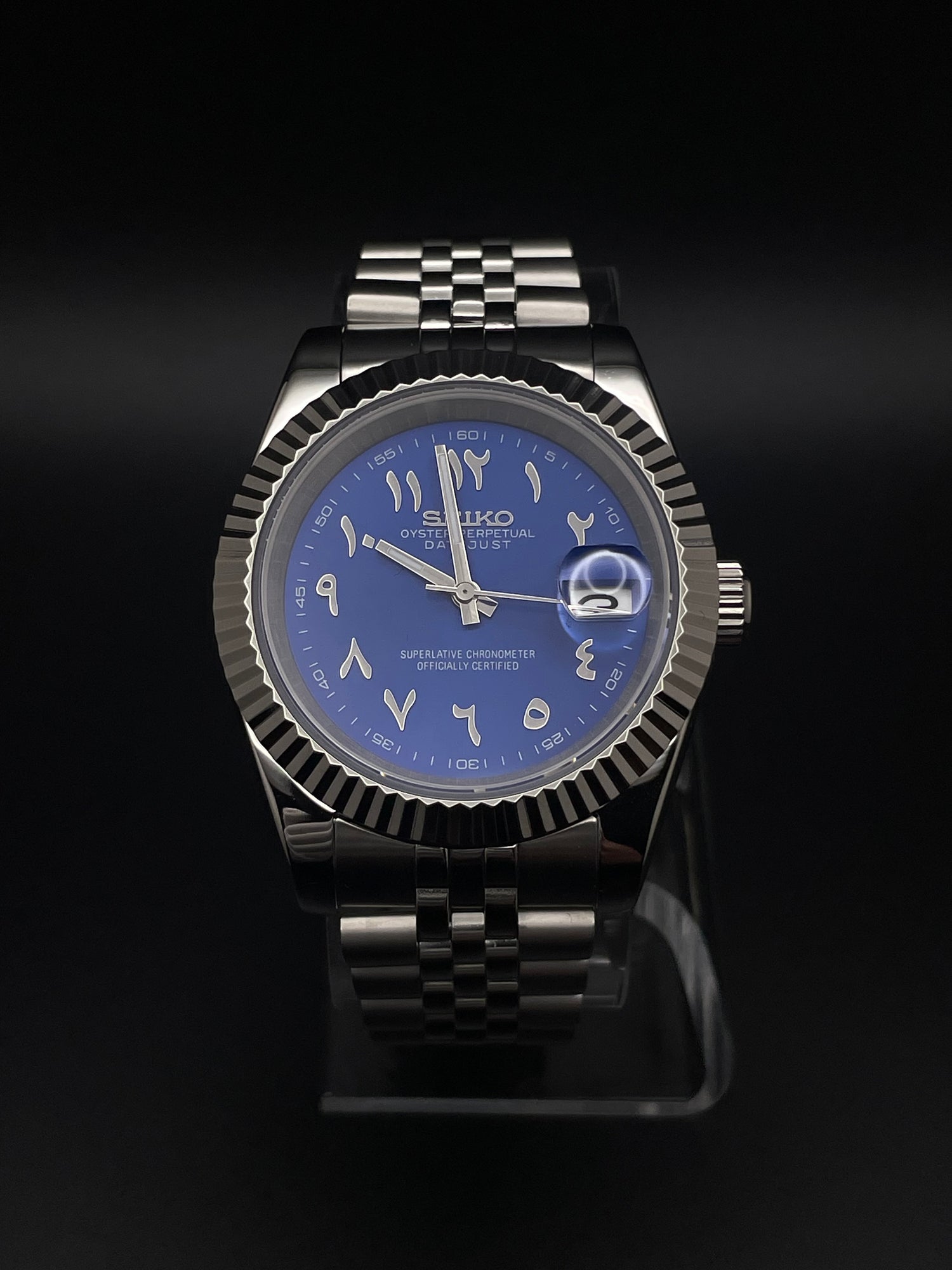 SEIKOJUST BLUE ARABIC