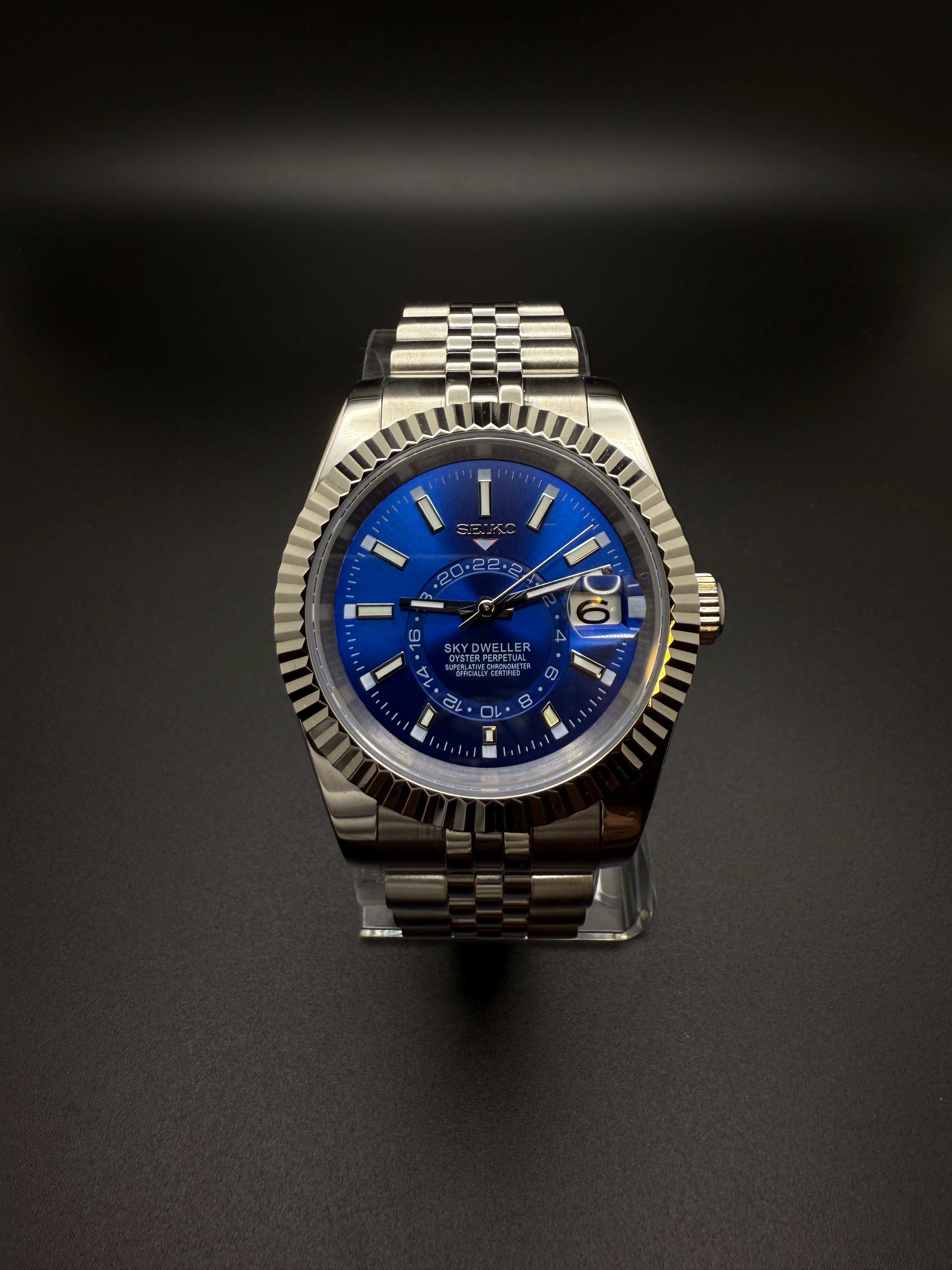 SEIKODWELLER BLUE DIAL