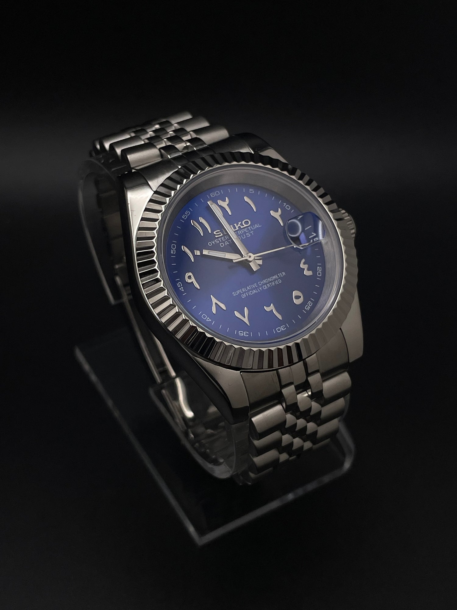 SEIKOJUST BLUE ARABIC