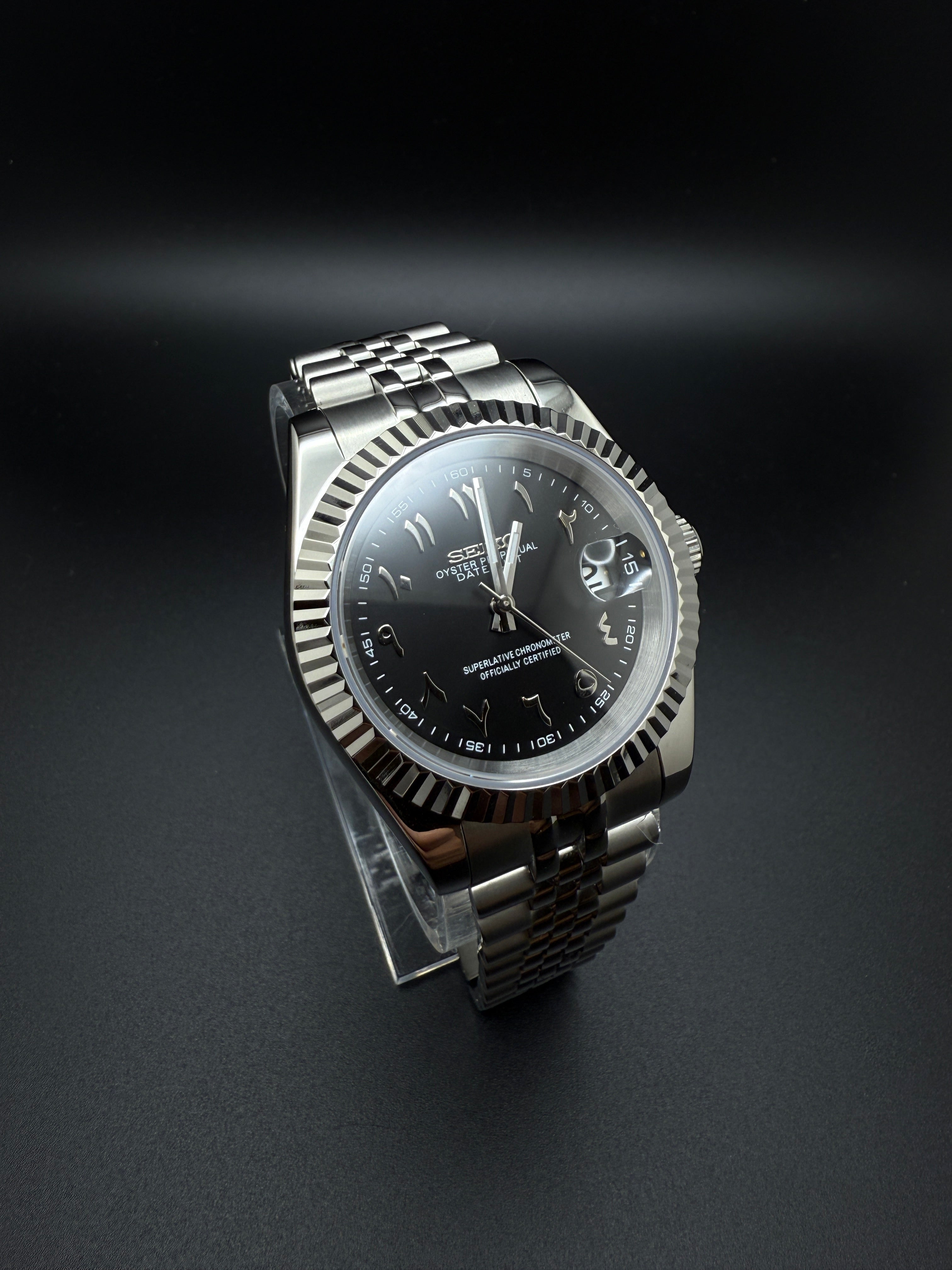 SEIKOJUST BLACK ARABIC