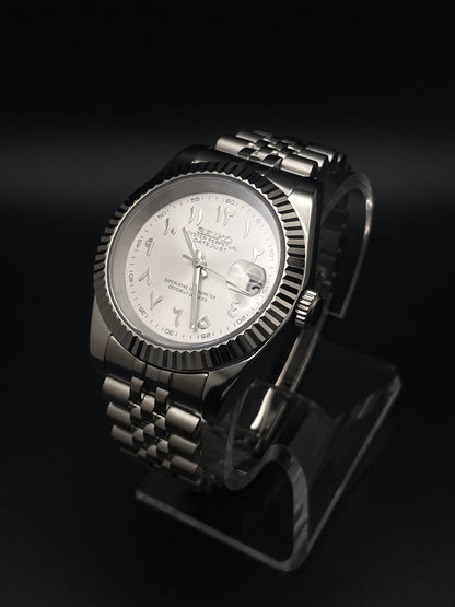 SEIKOJUST SILVER ARABIC