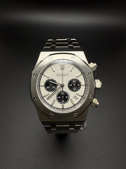 SEIKOAK WHITE CHRONO