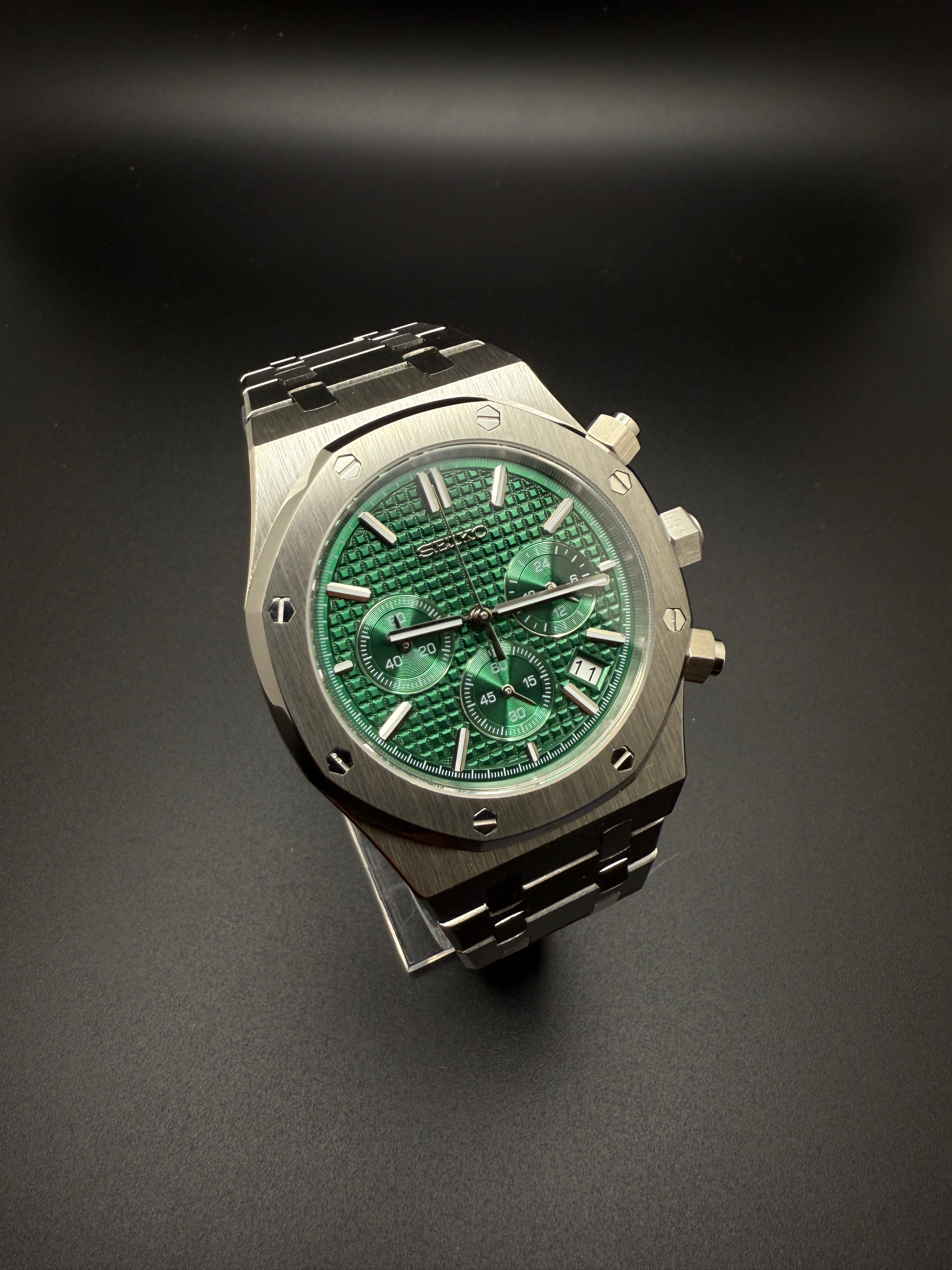 ROYAL OAK MOD CHRONOGRAPH - GREEN