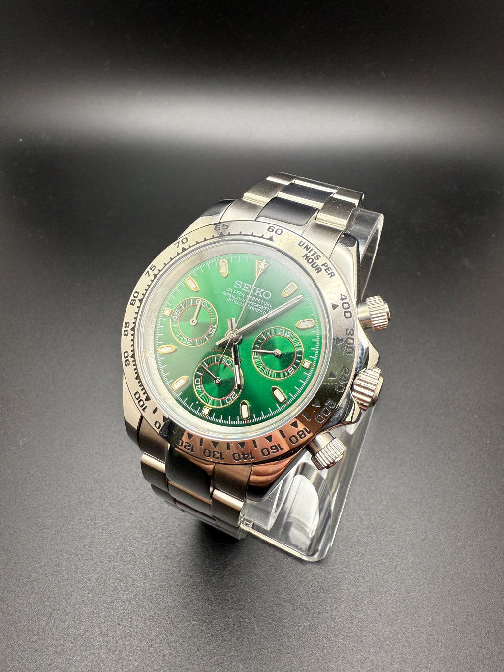 DAYTONA MOD - SILVER & GREEN
