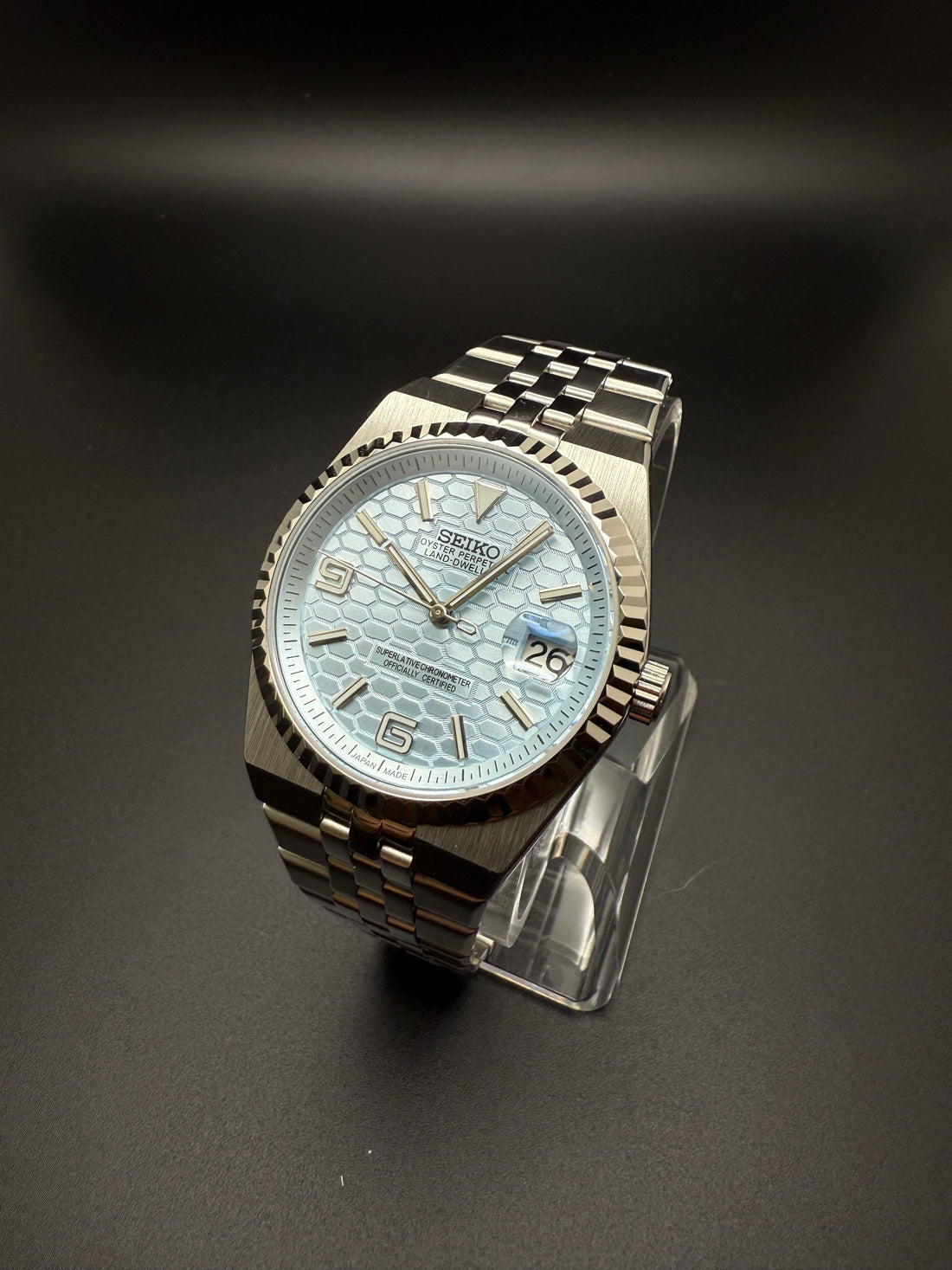 SEIKO LAND DWELLER ICE BLUE
