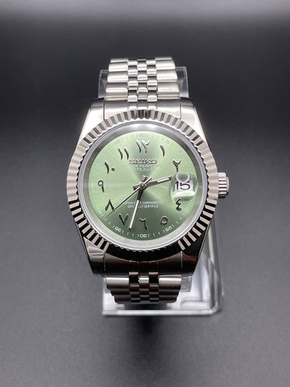 SEIKOJUST GREEN ARABIC