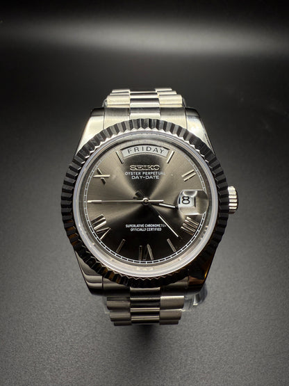 SEIKODATE GREY DIAL