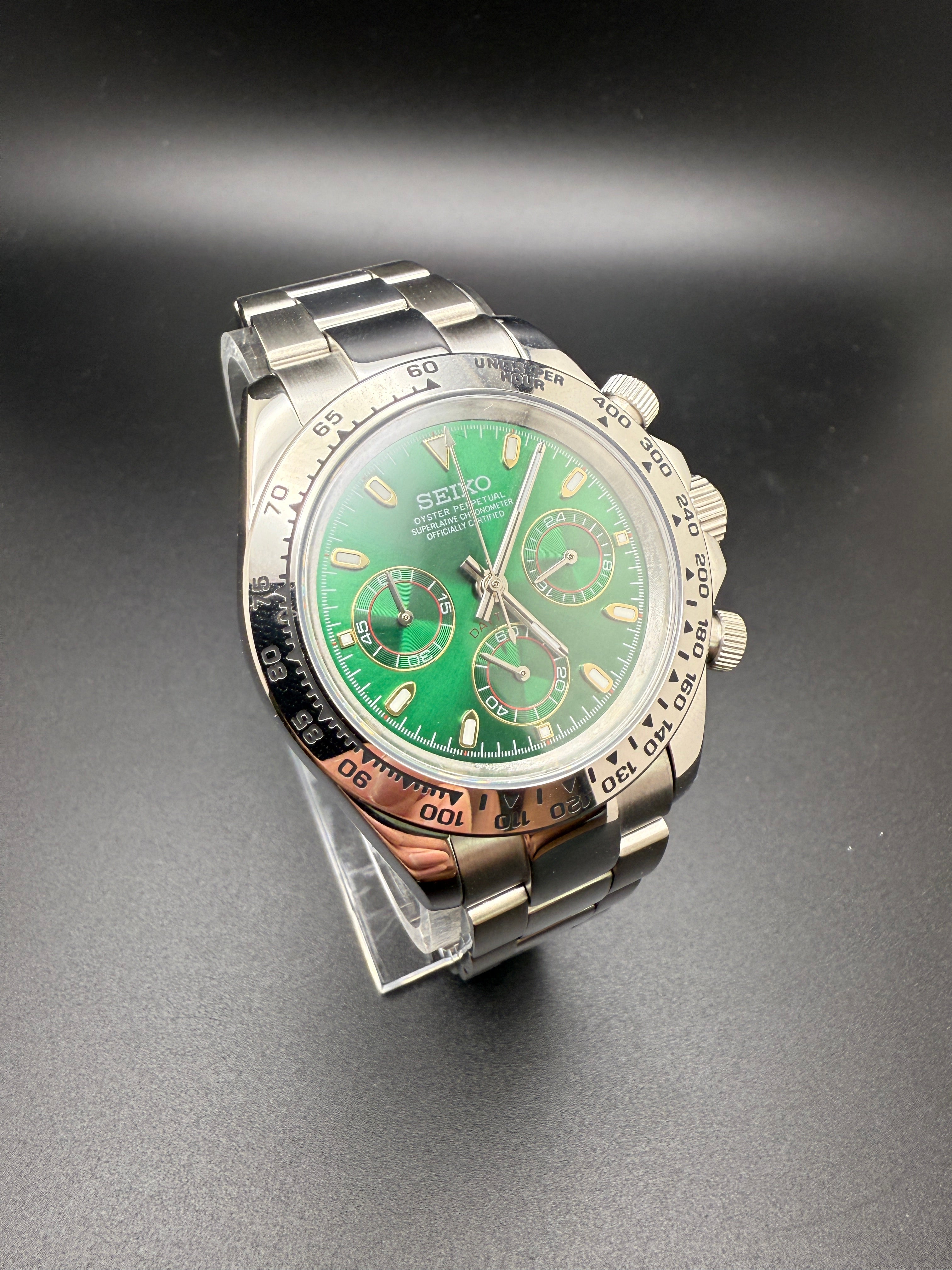 SEITONA MOD - SILVER & GREEN
