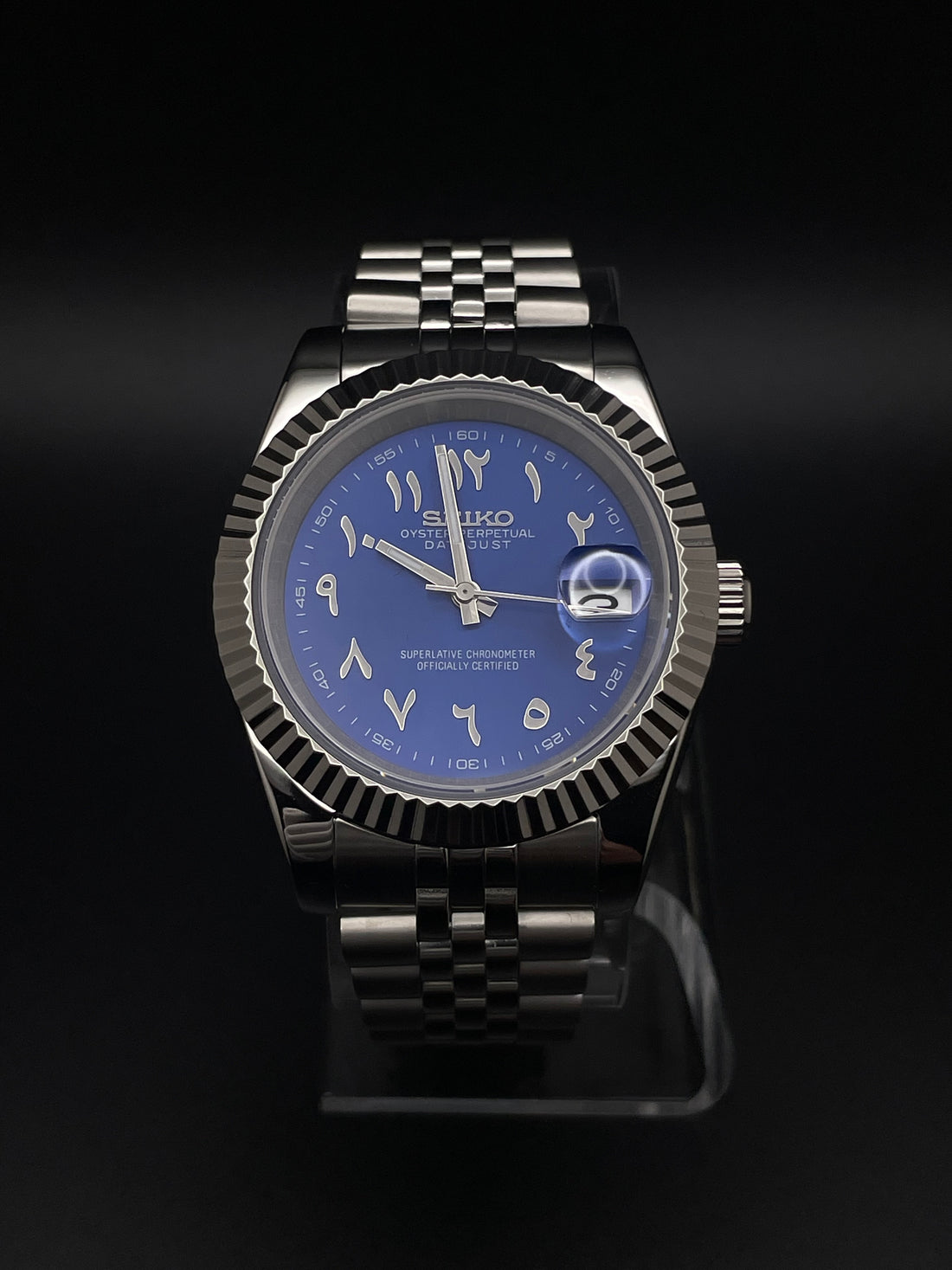 SEIKOJUST BLUE ARABIC