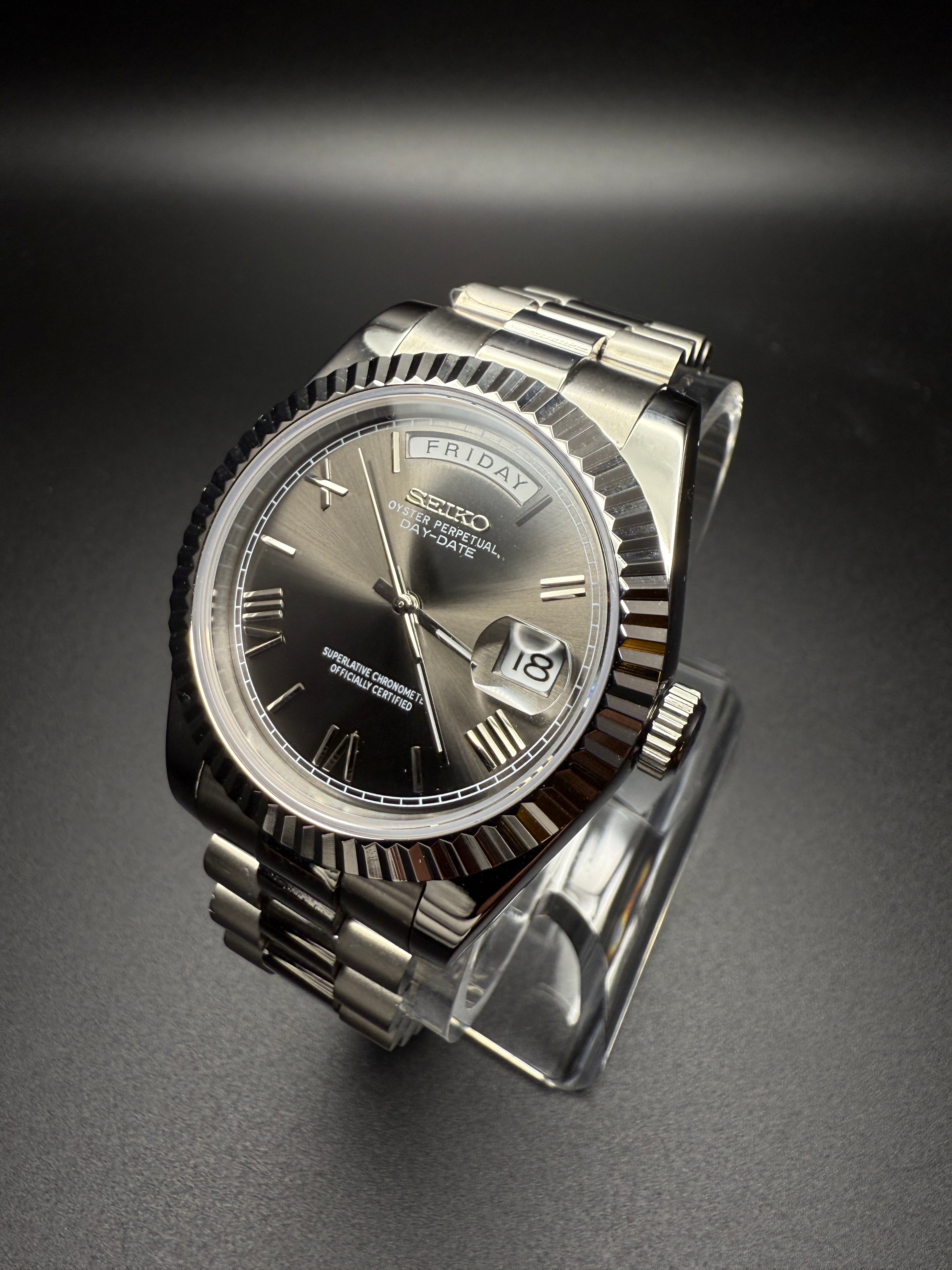 DAY-DATE MOD - SILVER ROMAN