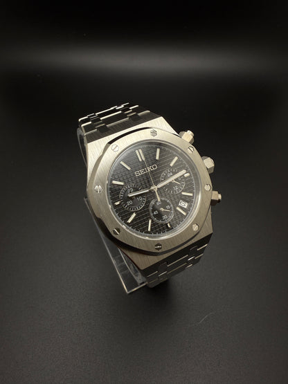 SEIKOAK BLACK CHRONO