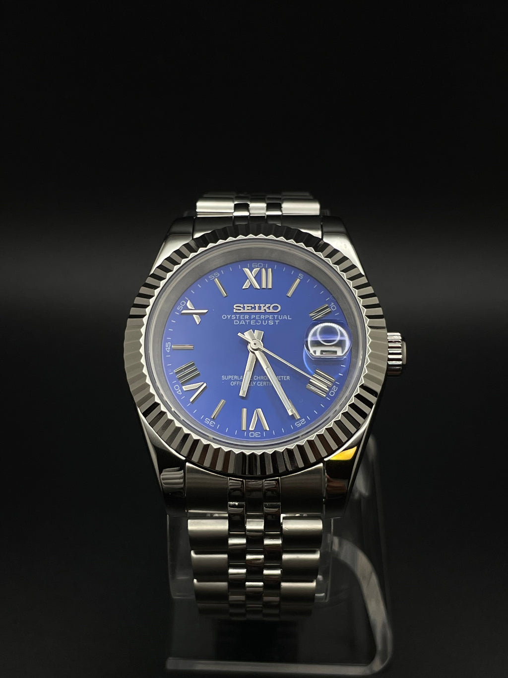 DATEJUST MOD - DARKBLUE ROMAN