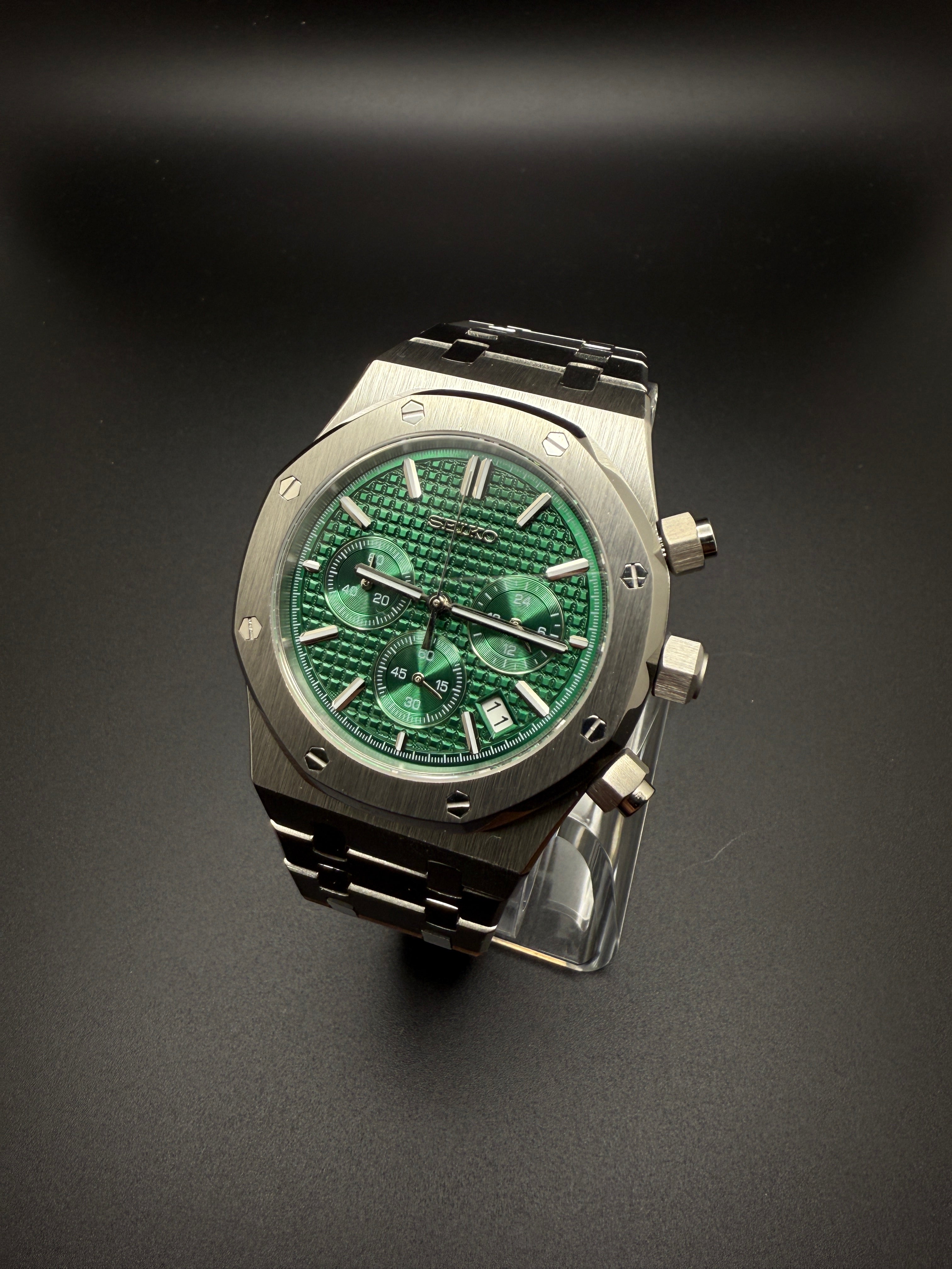 ROYAL OAK MOD CHRONOGRAPH - GREEN