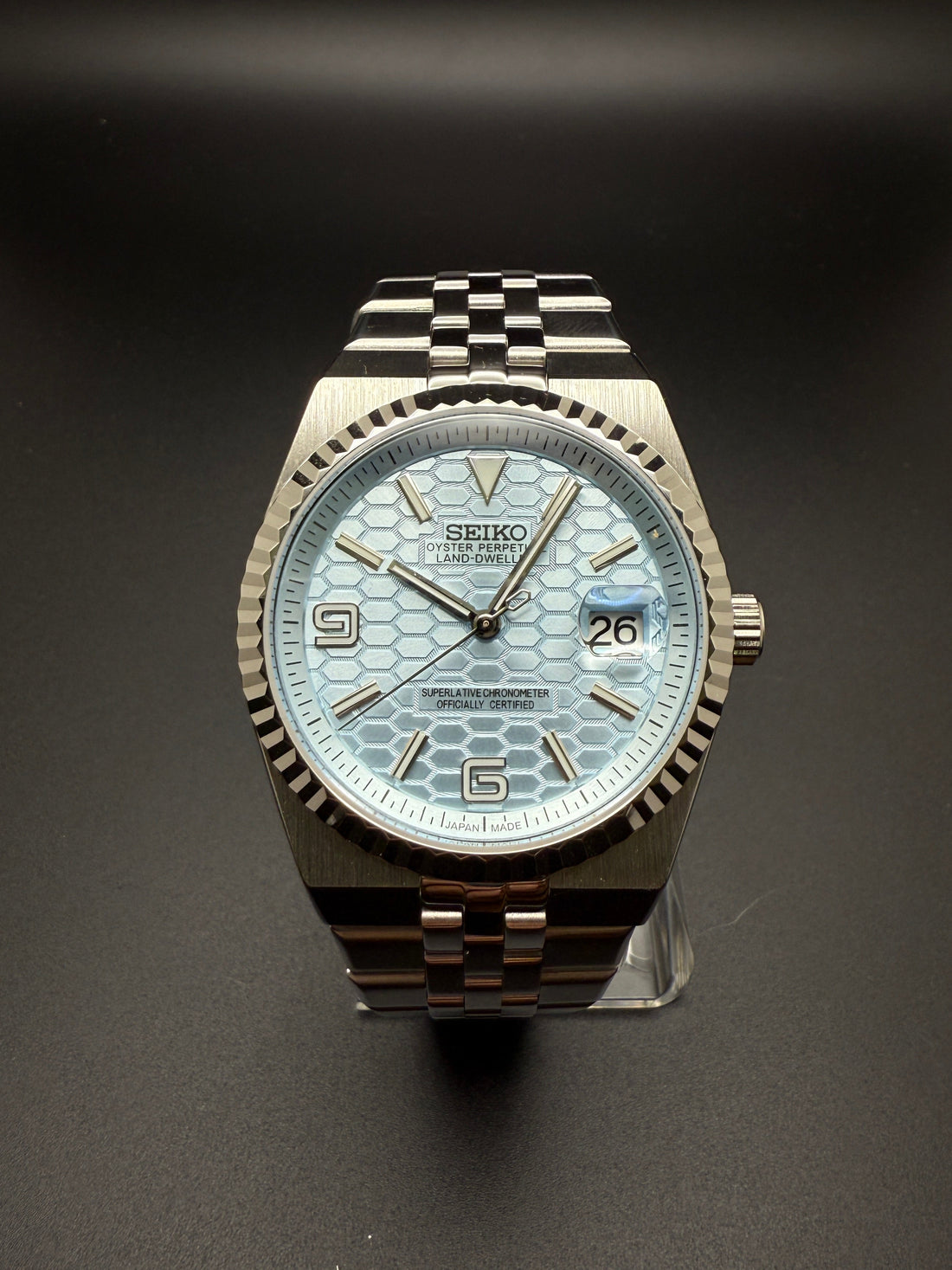 SEIKO LAND DWELLER ICE BLUE