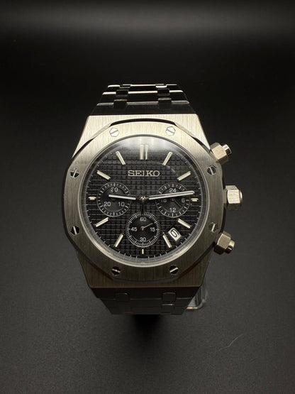 SEIKOAK BLACK CHRONO