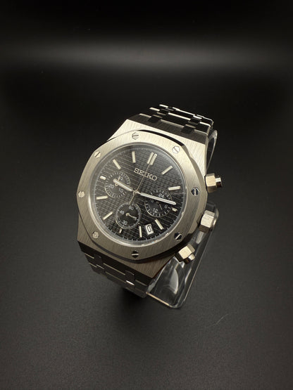 SEIKOAK BLACK CHRONO
