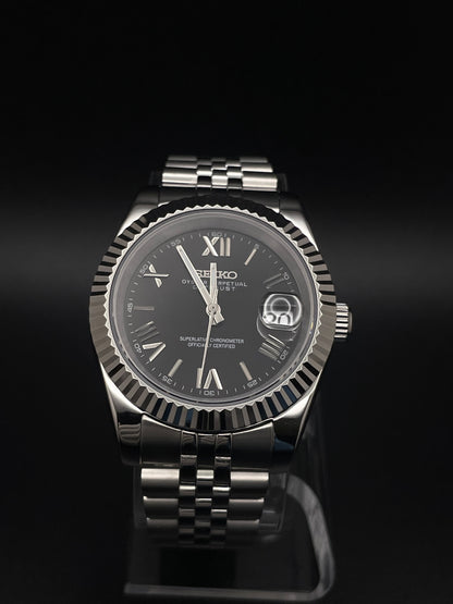 SEIKOJUST BLACK ROMAN