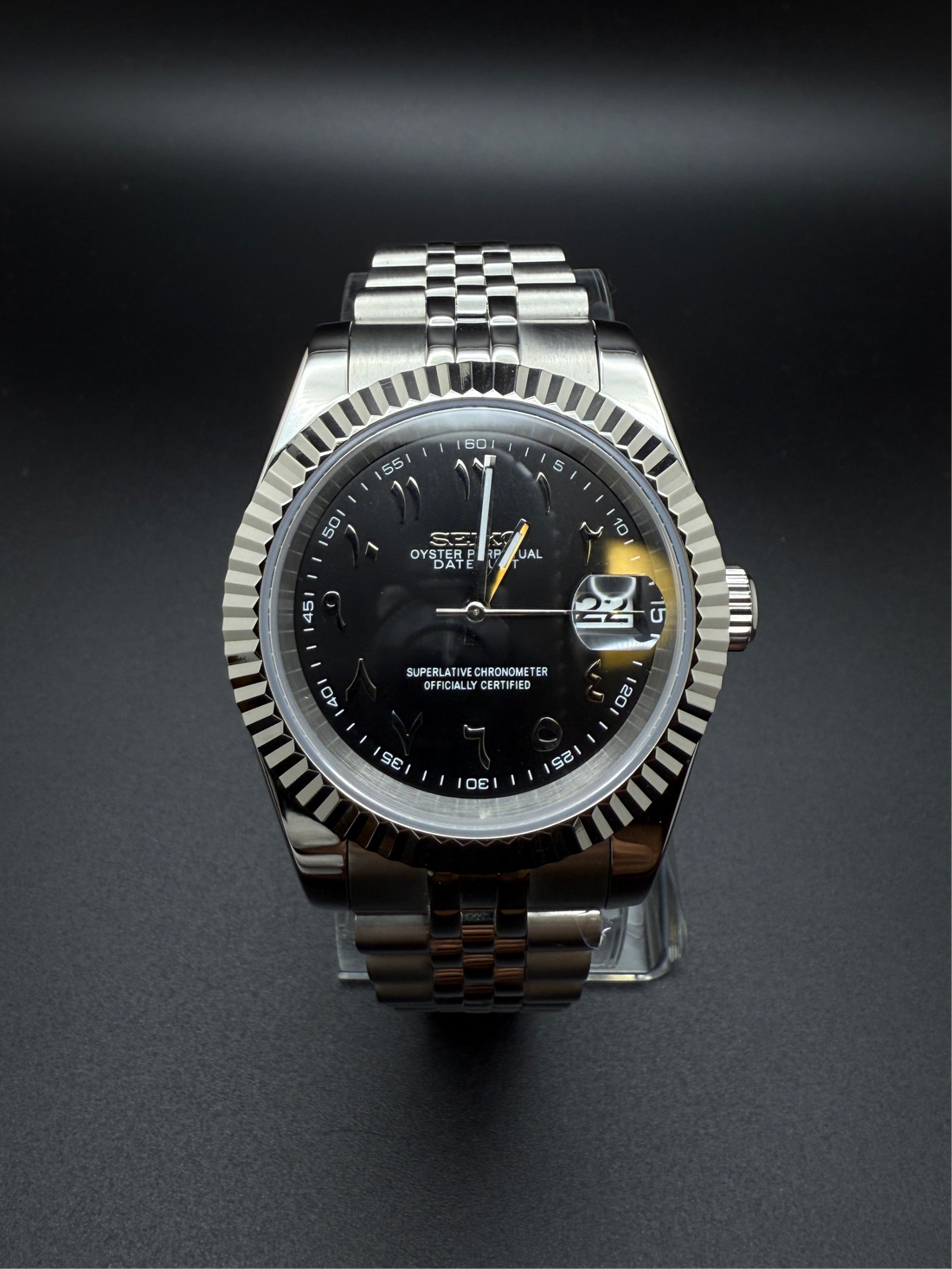 SEIKOJUST BLACK ARABIC
