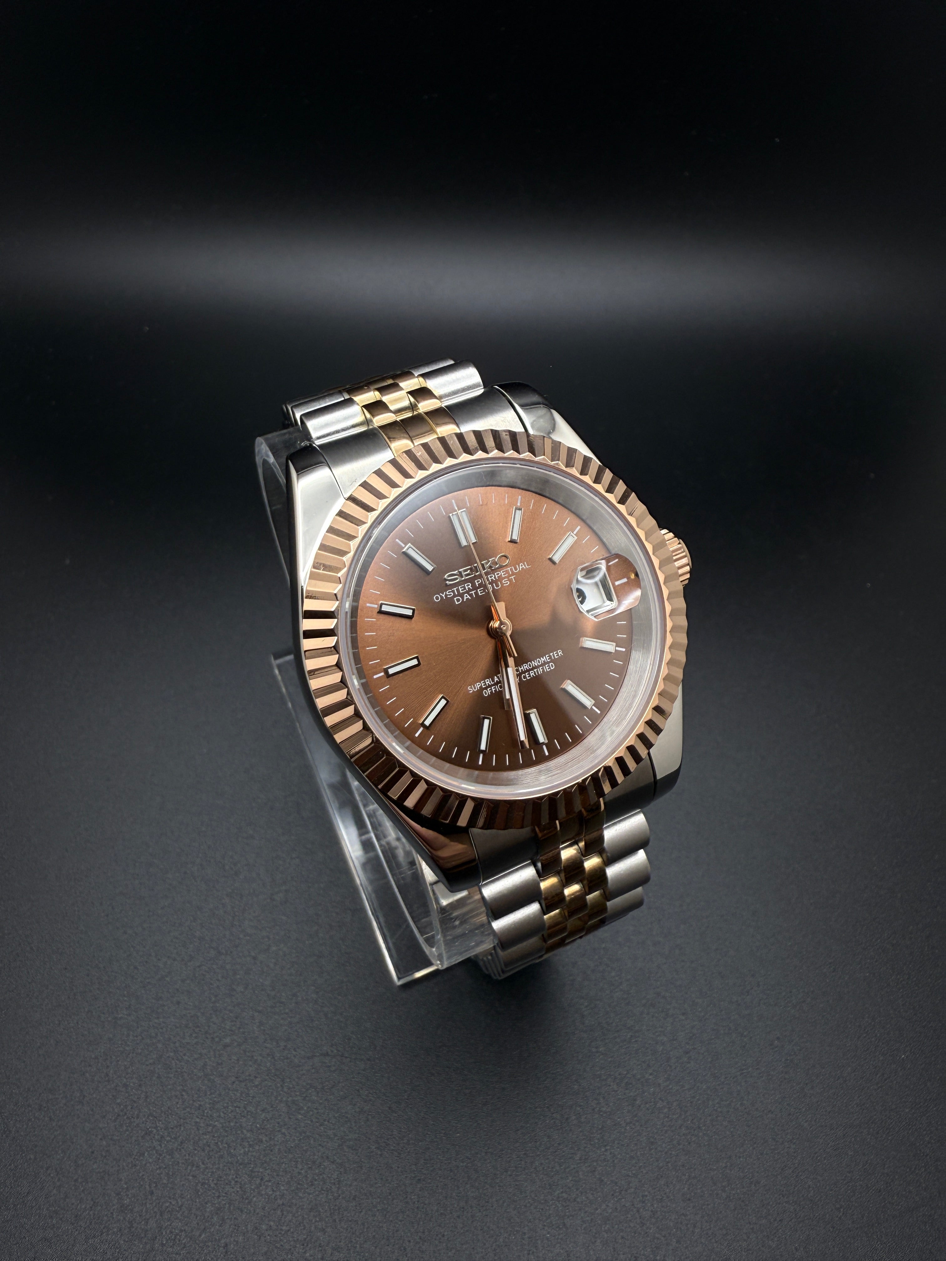 DATEJUST MOD - TWO-TONE CHOCOLATE