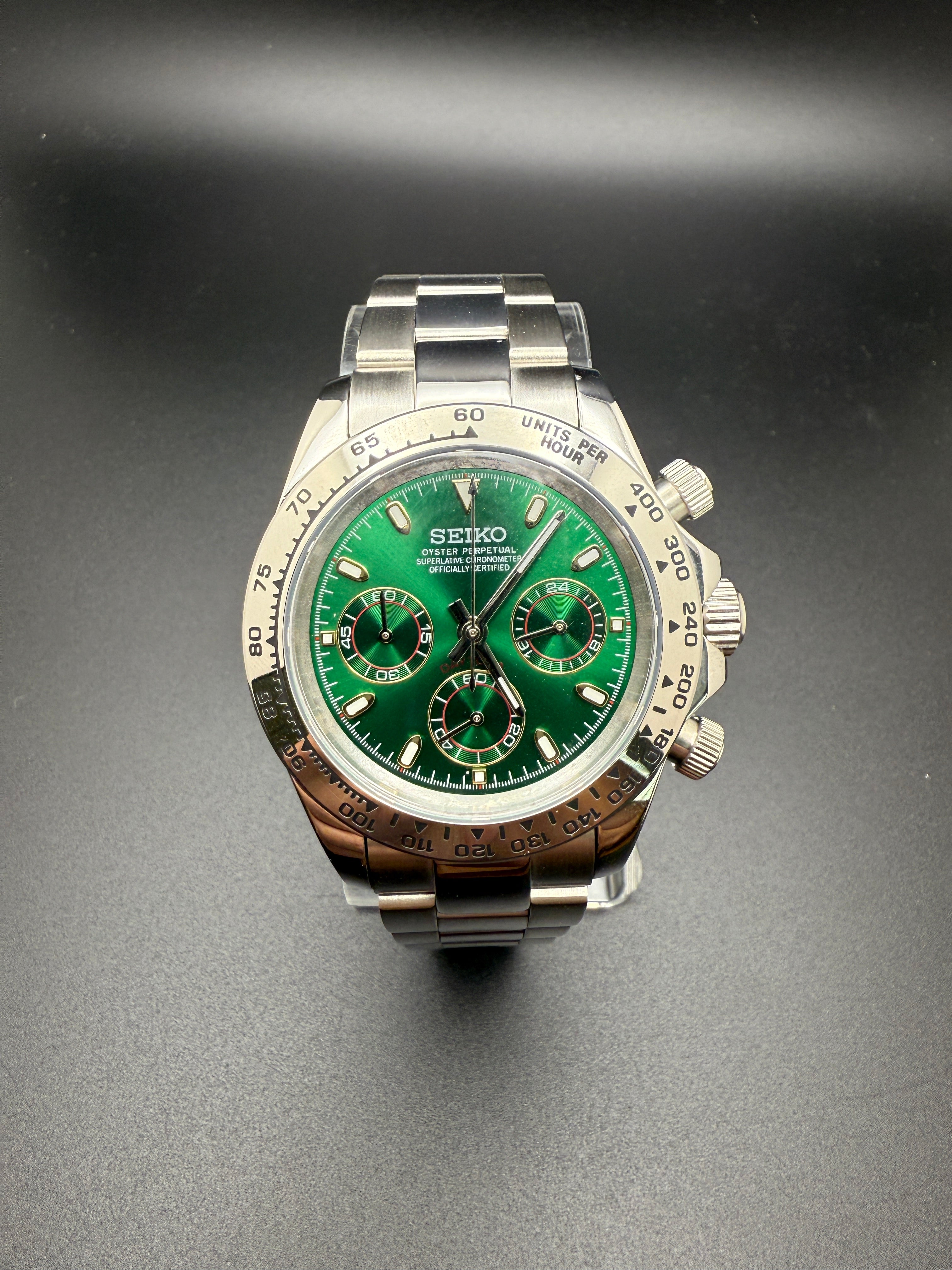 SEITONA MOD - SILVER & GREEN