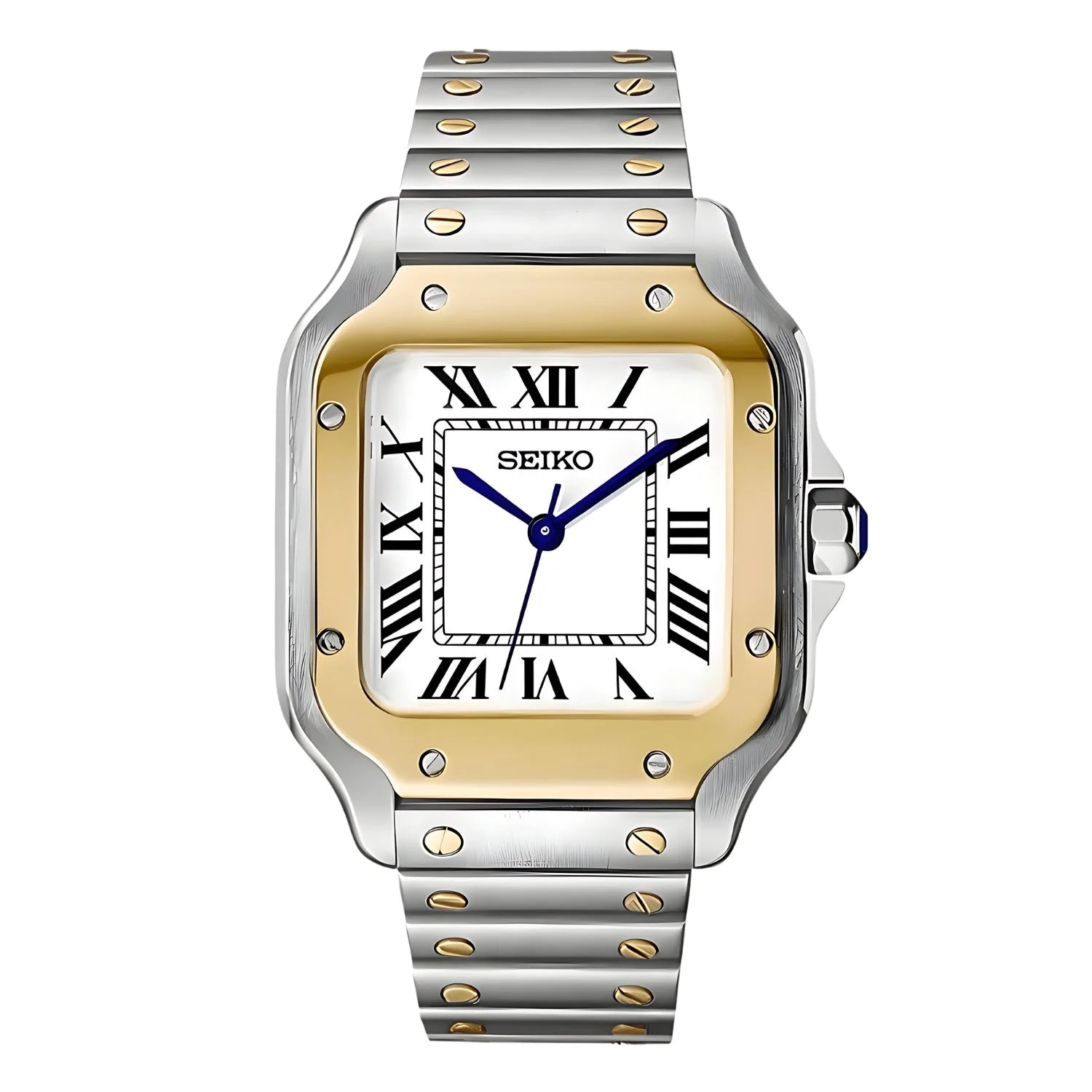 SANTEIKO WHITE ON TWO TONE GOLD