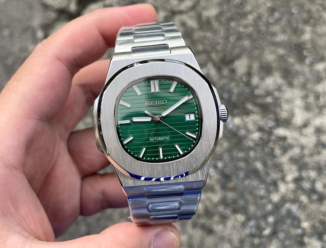 SEIKONAUT MOD - SUNBURST GREEN