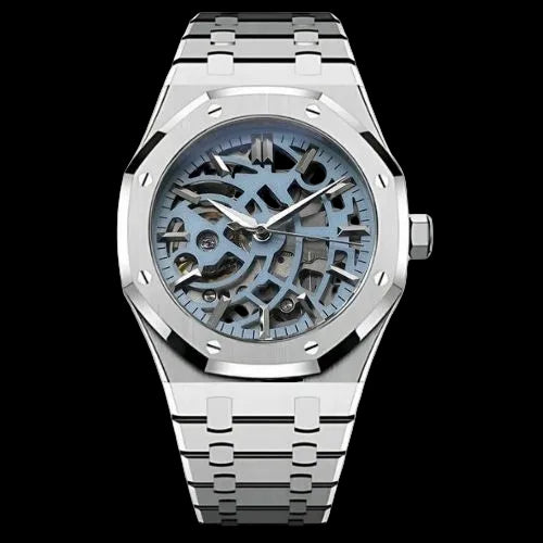 SEIKOAK MOD SKELETON BABY BLUE Fortune Timepieces Collective seikoak-mod-skeleton-baby-blue-fortune-timepieces-collective