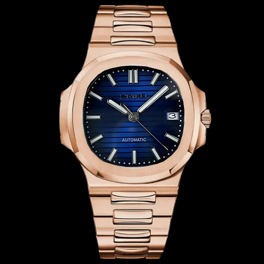 SEIKONAUT MOD - ROSE GOLD - BLUE