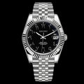 DATEJUST MOD - Black Arabic