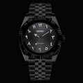 SEIKOJUST MOD - TEXTURED ALL-BLACK ARABIC