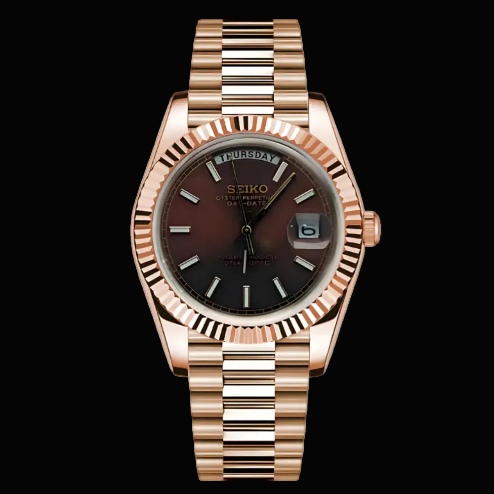 SEIKODATE MOD - ROSE GOLD - CHOCOLATE STICK