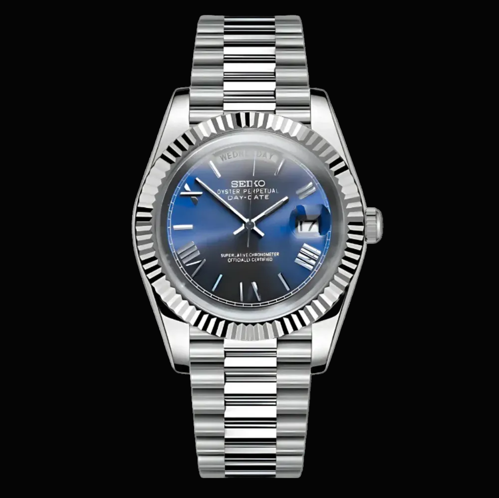 SEIKODATE MOD - OCEAN BLUE ROMAN