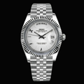 SEIKODATE MOD - SILVER ROMAN